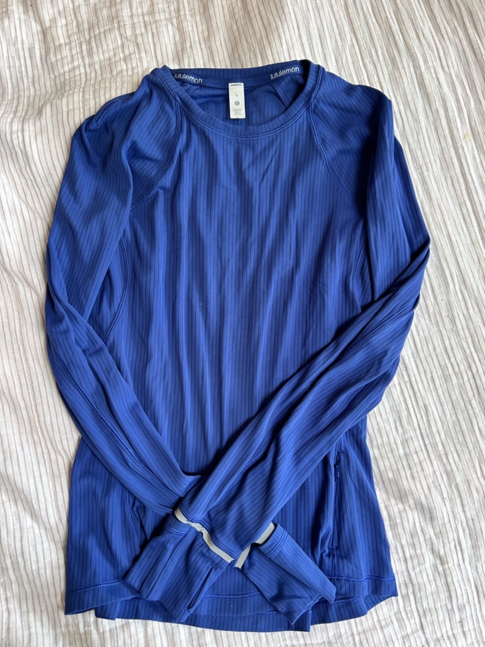lululemon athletica Ribbed Long Sleeve Top - Royal Blue